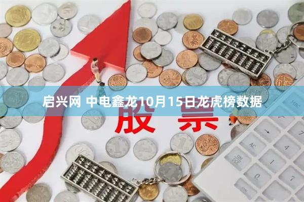 启兴网 中电鑫龙10月15日龙虎榜数据